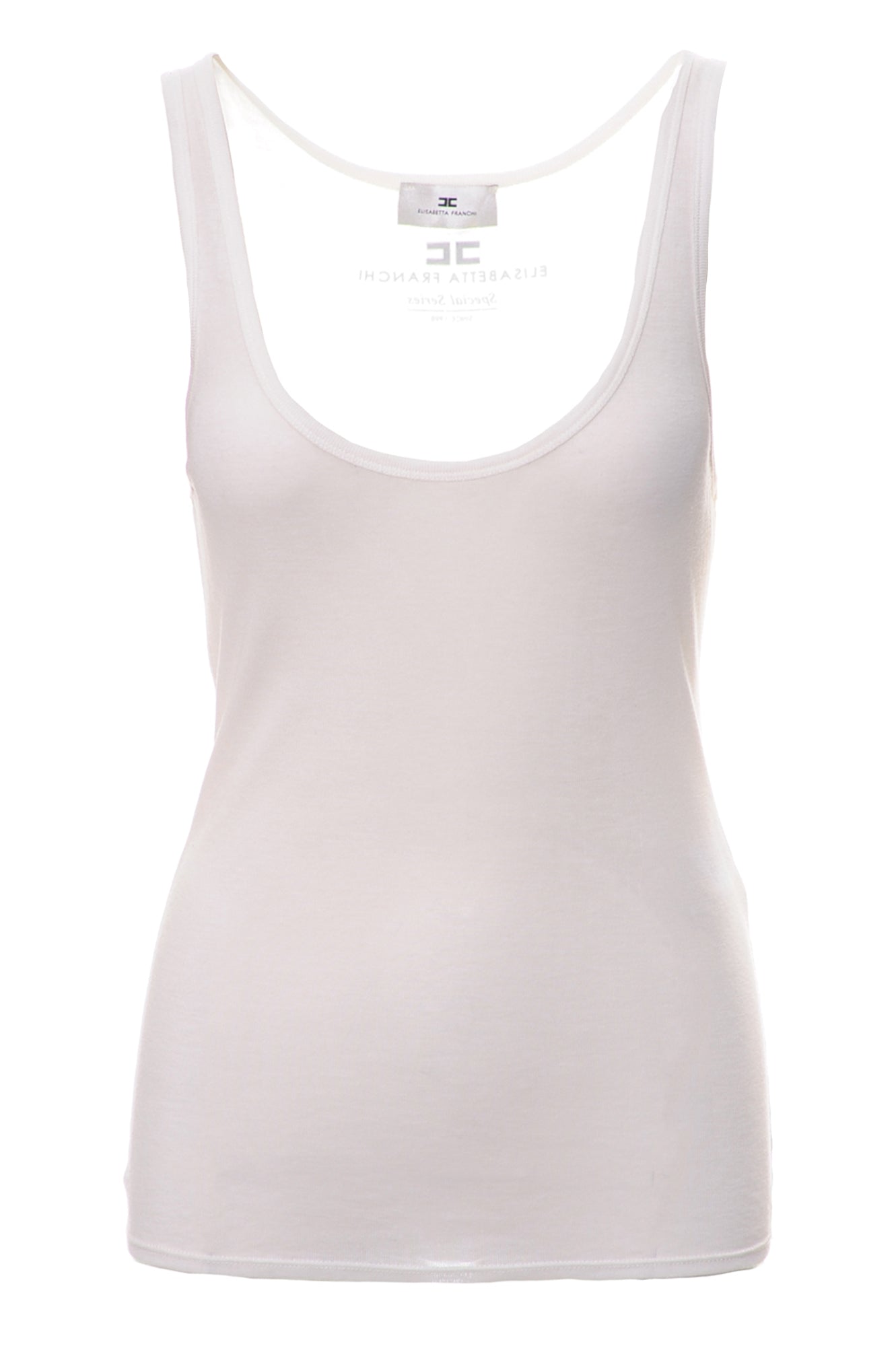 ELISABETTA FRANCHI Canottiere Primavera/Estate Lyocell