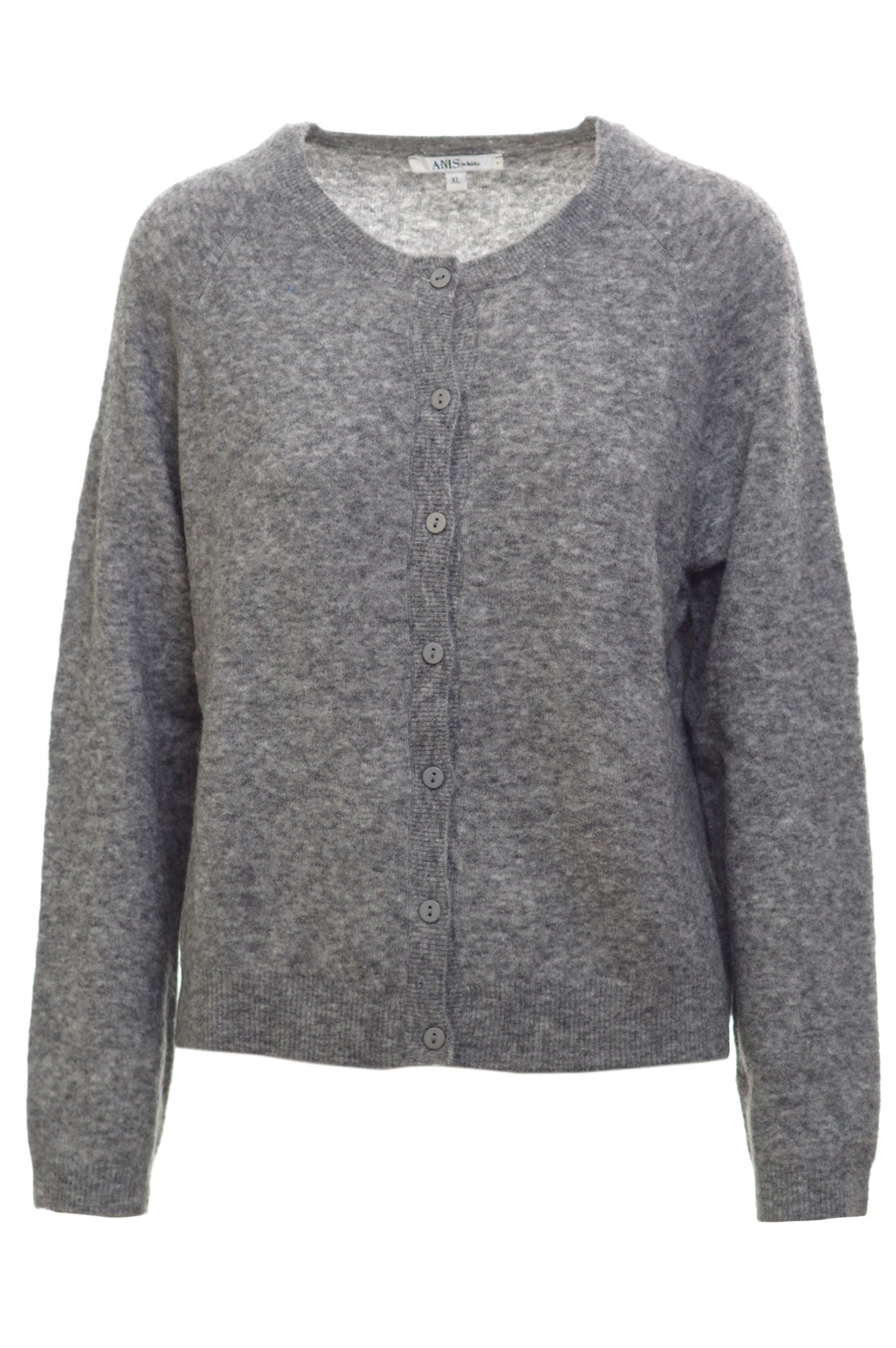 ANIS white Cardigan Autunno/Inverno Lana