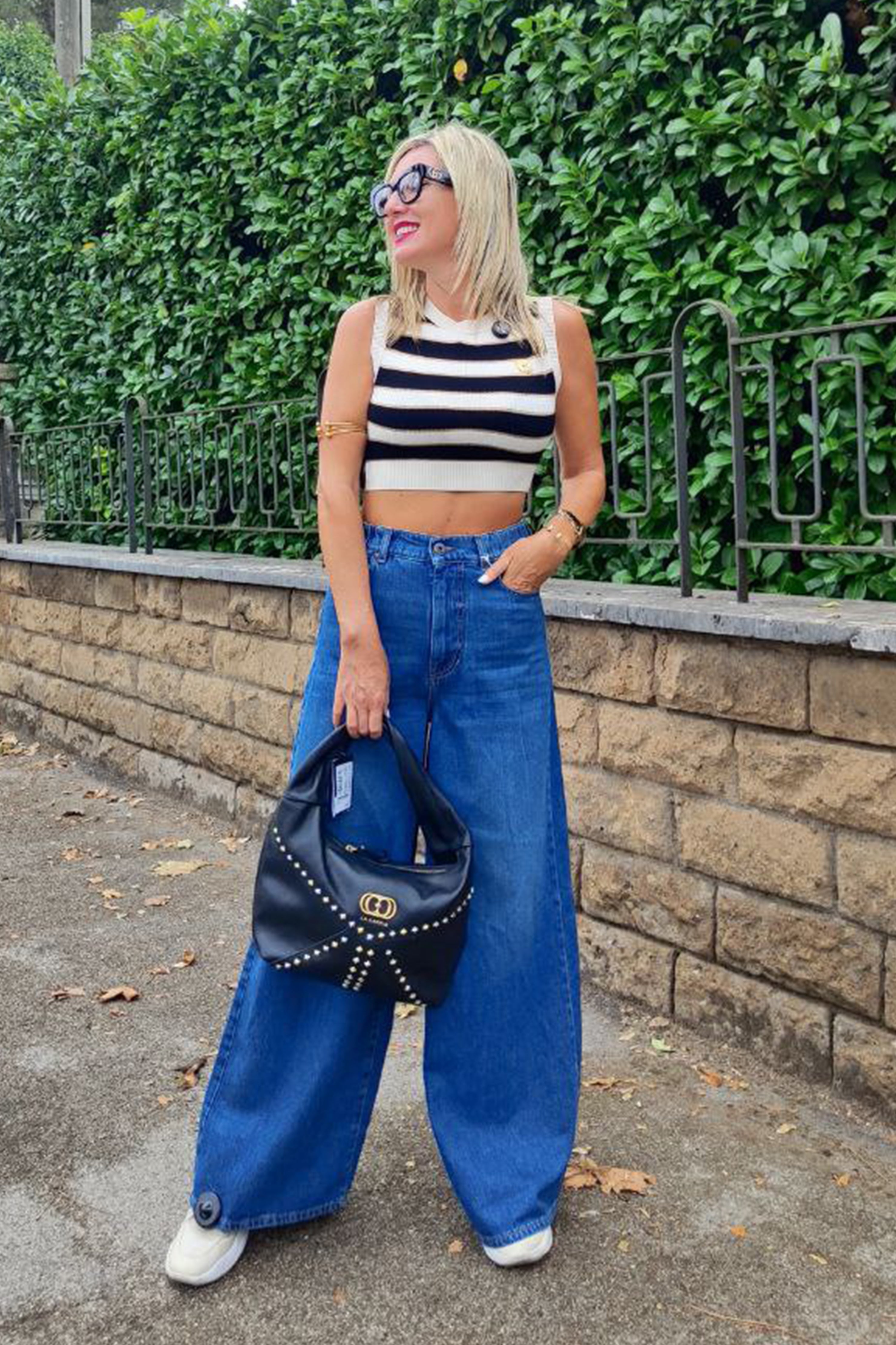 ELISABETTA FRANCHI Top Autunno/Inverno Viscosa