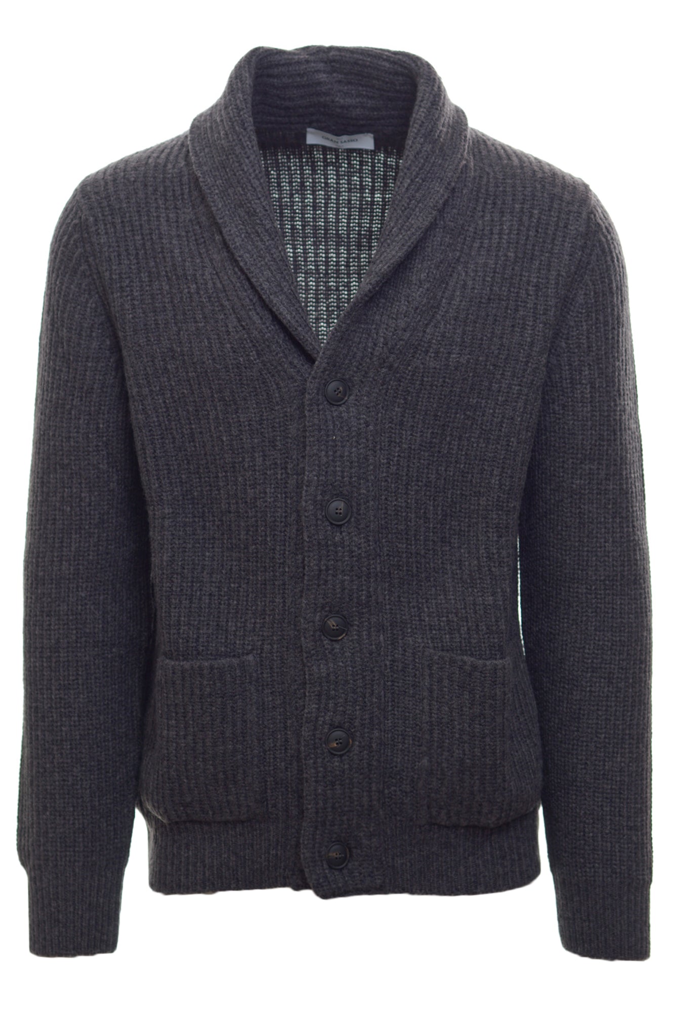 GRAN SASSO Cardigan Autunno/Inverno Lana Vergine