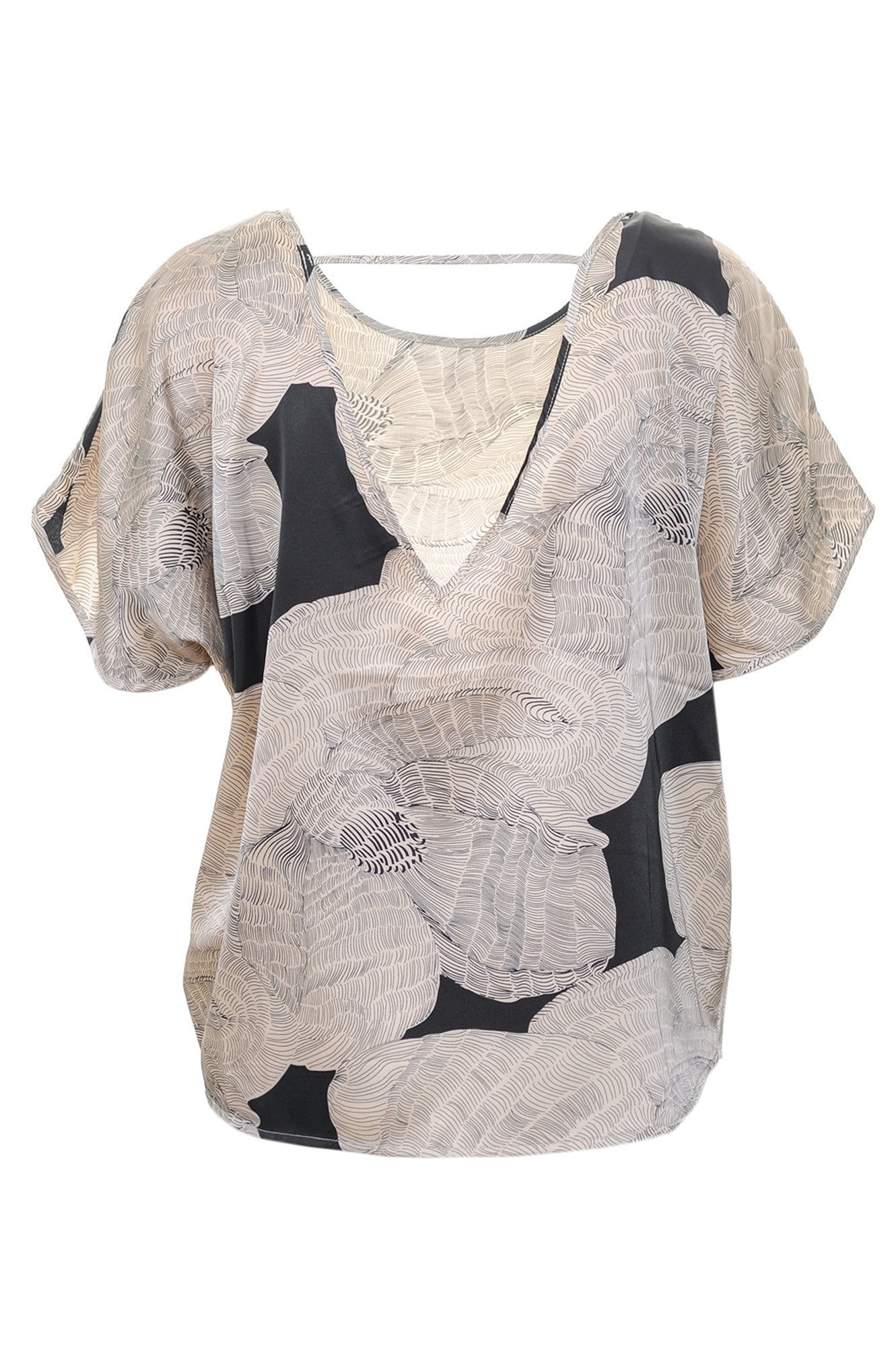 anonyme Bluse Primavera/Estate Poliestere