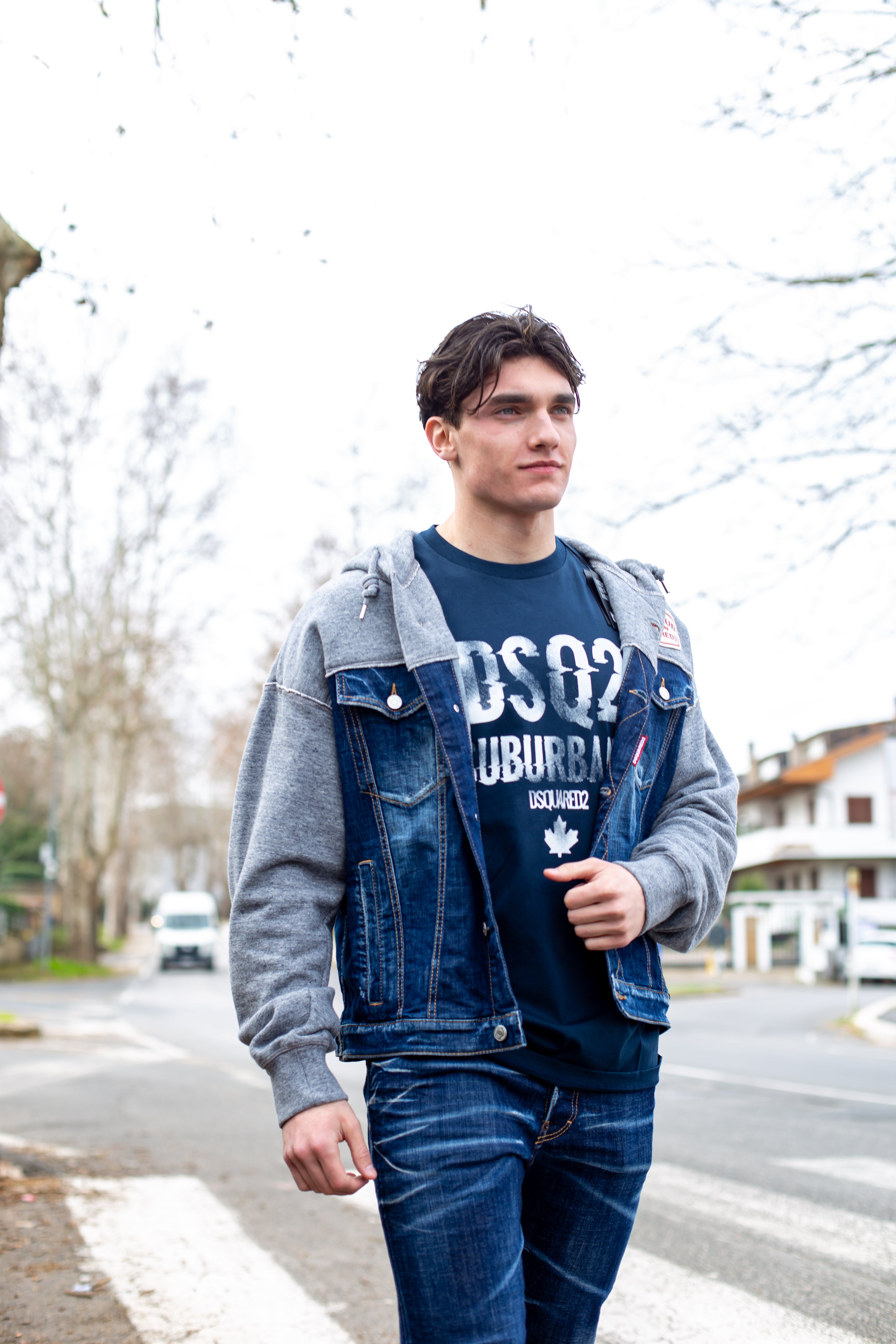 DSQUARED2 Giubbini Autunno/Inverno Cotone