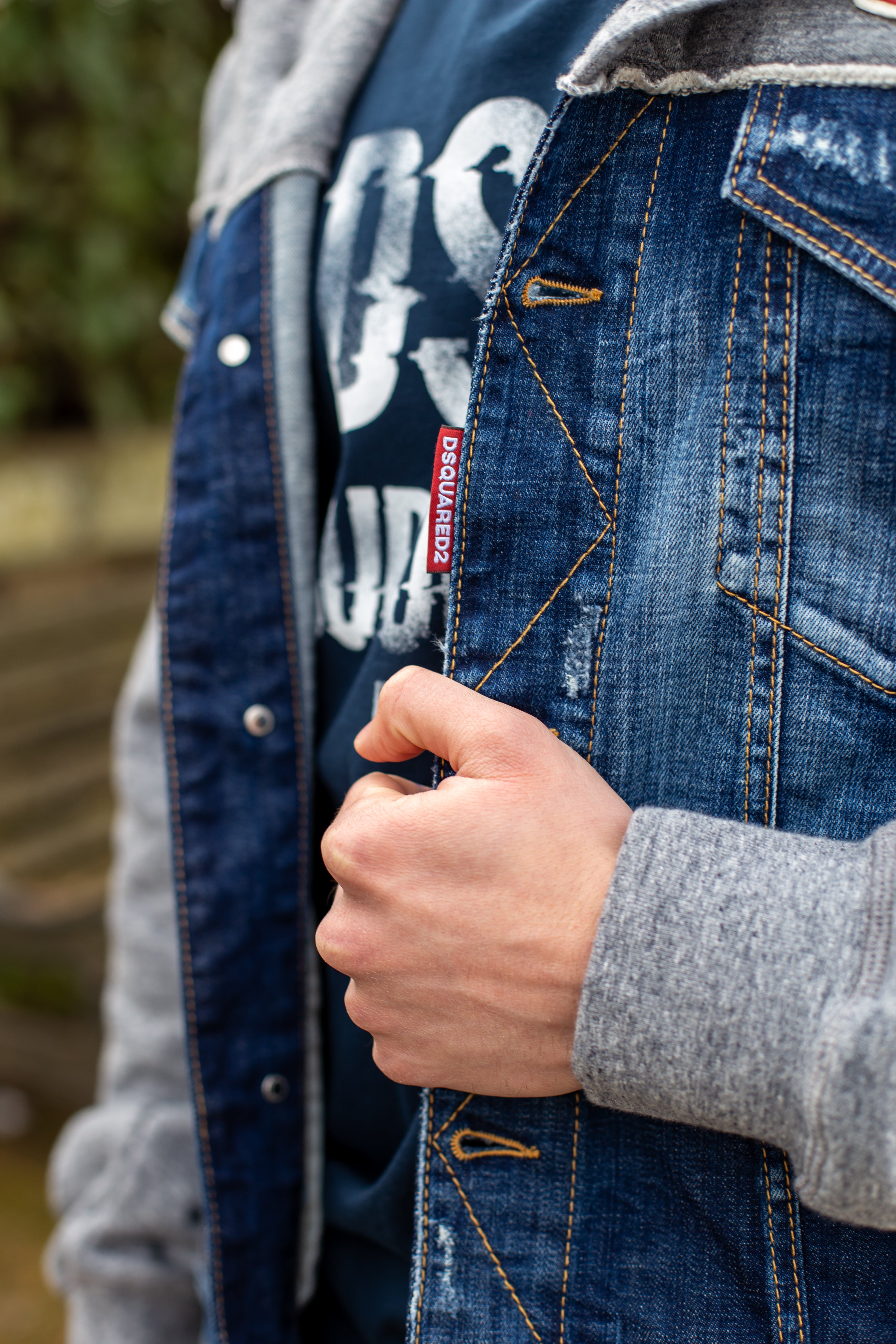 DSQUARED2 Giubbini Autunno/Inverno Cotone