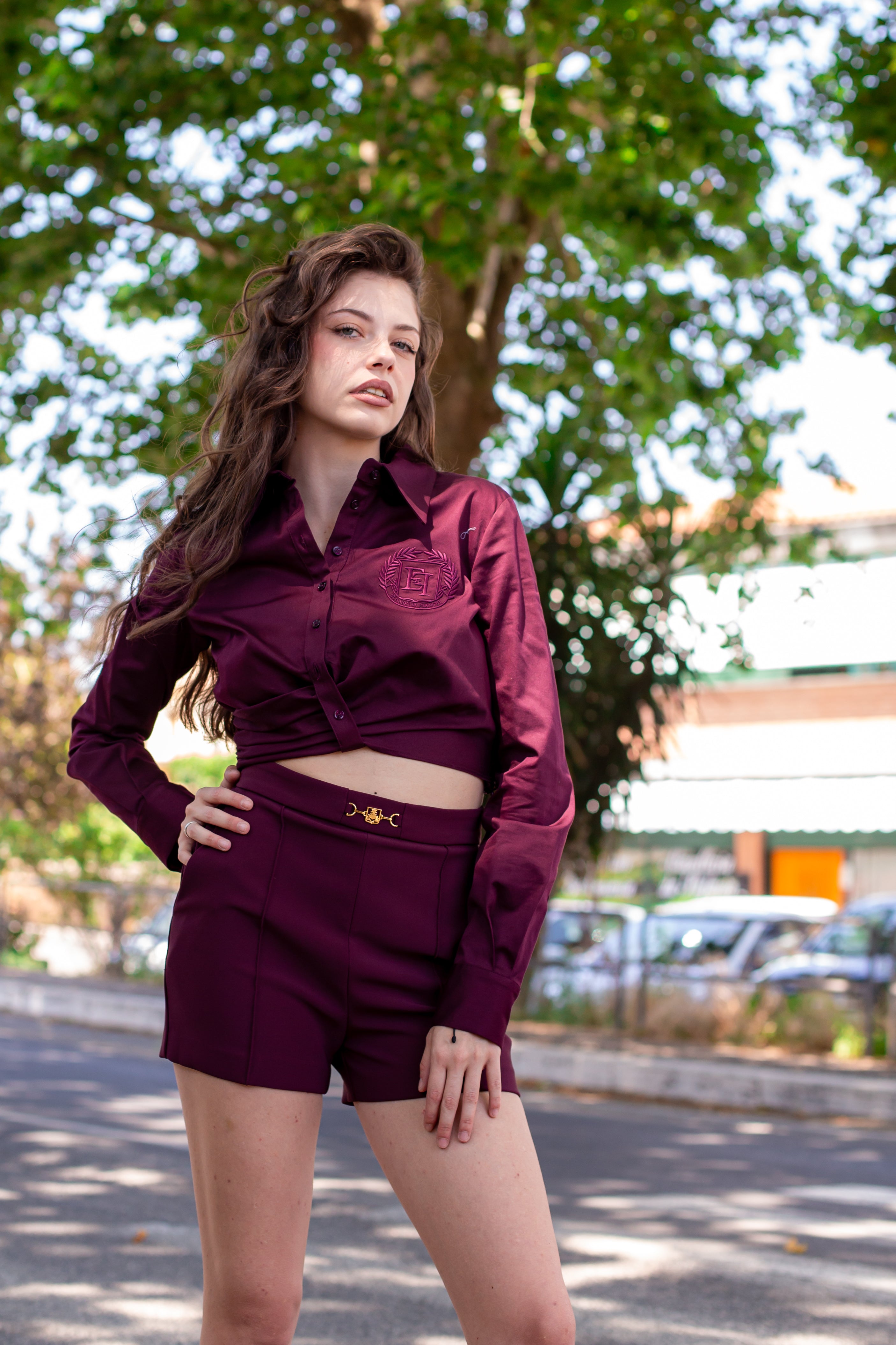 ELISABETTA FRANCHI Camicie Autunno/Inverno Cotone