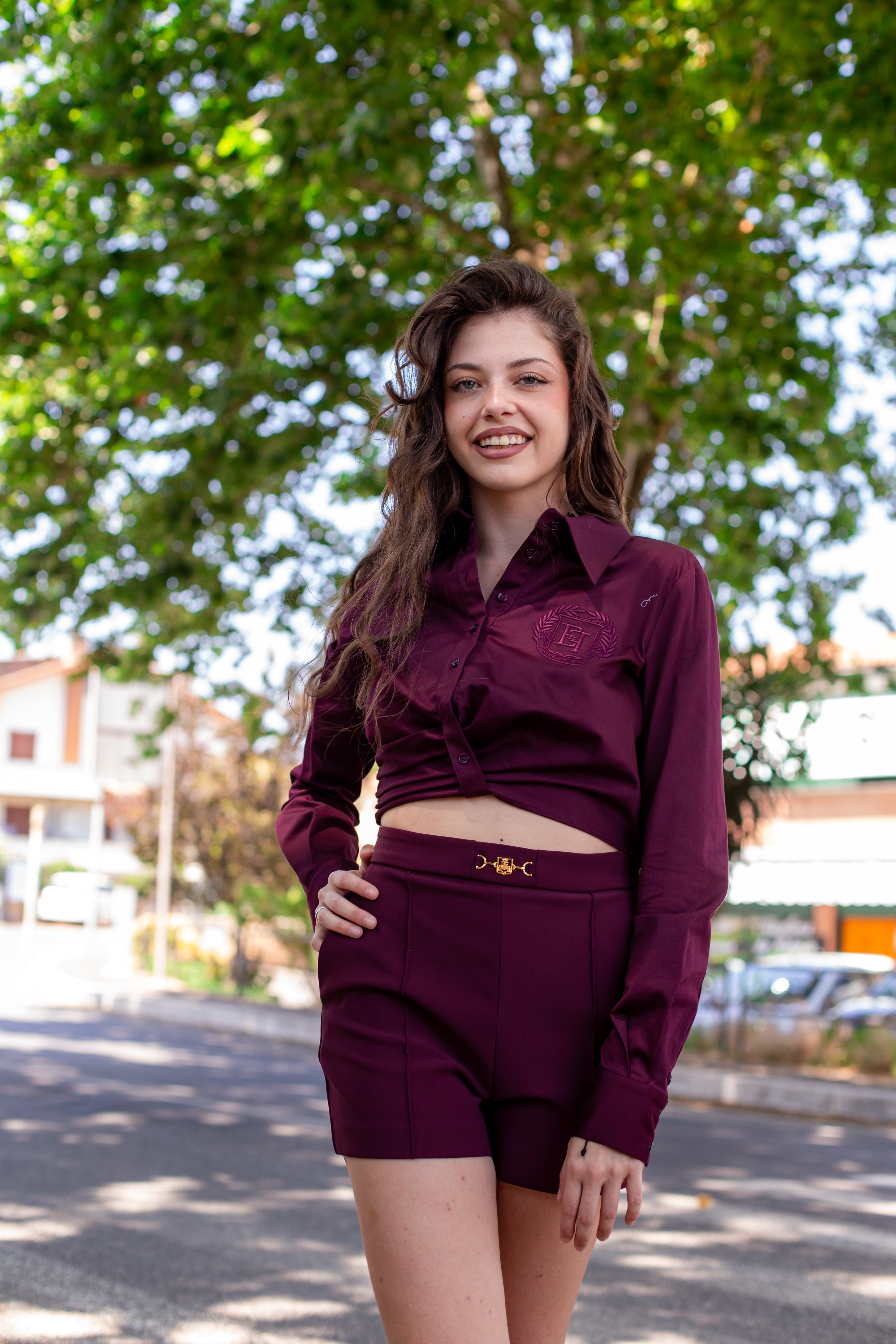 ELISABETTA FRANCHI Camicie Autunno/Inverno Cotone