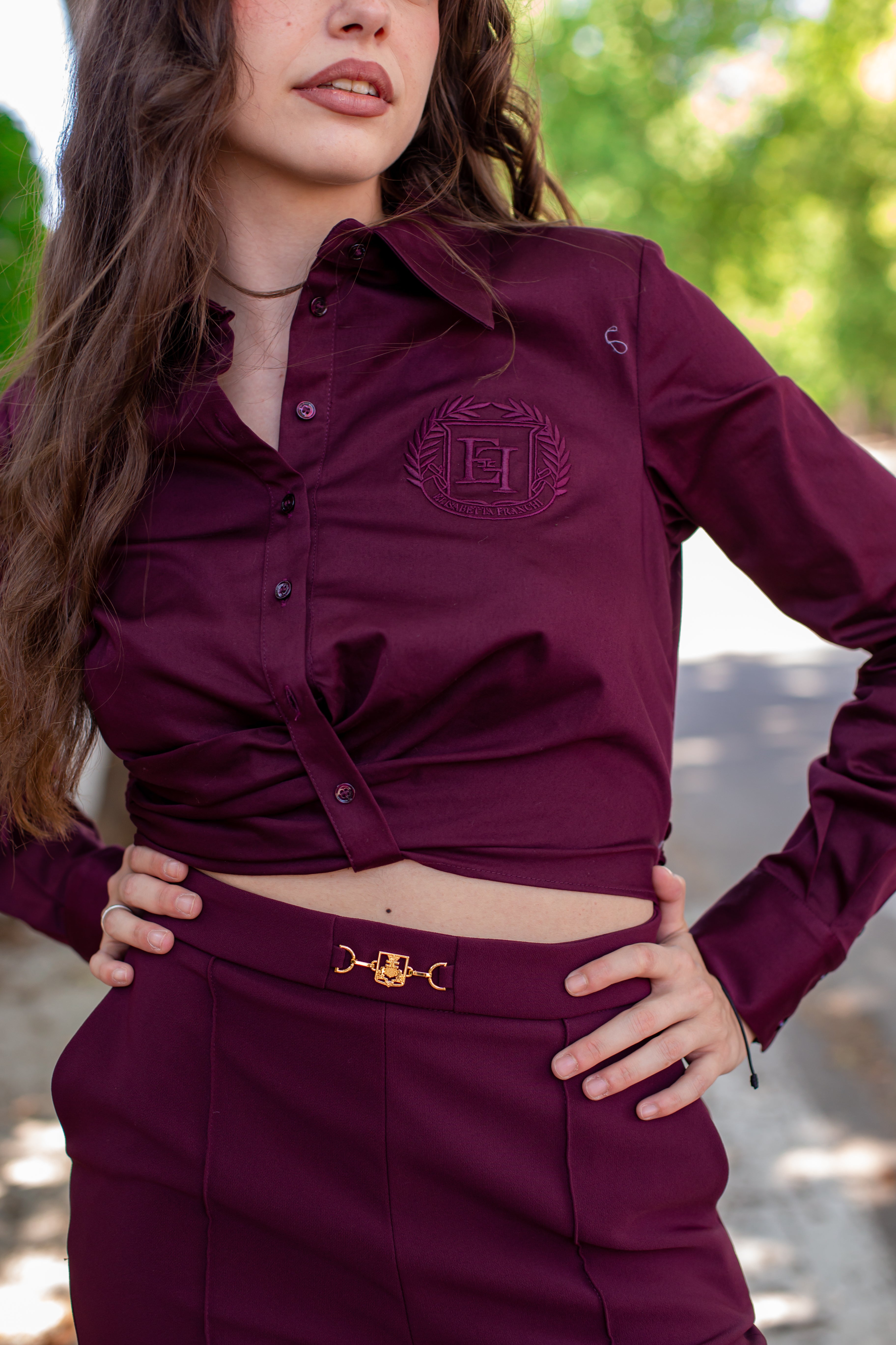 ELISABETTA FRANCHI Camicie Autunno/Inverno Cotone