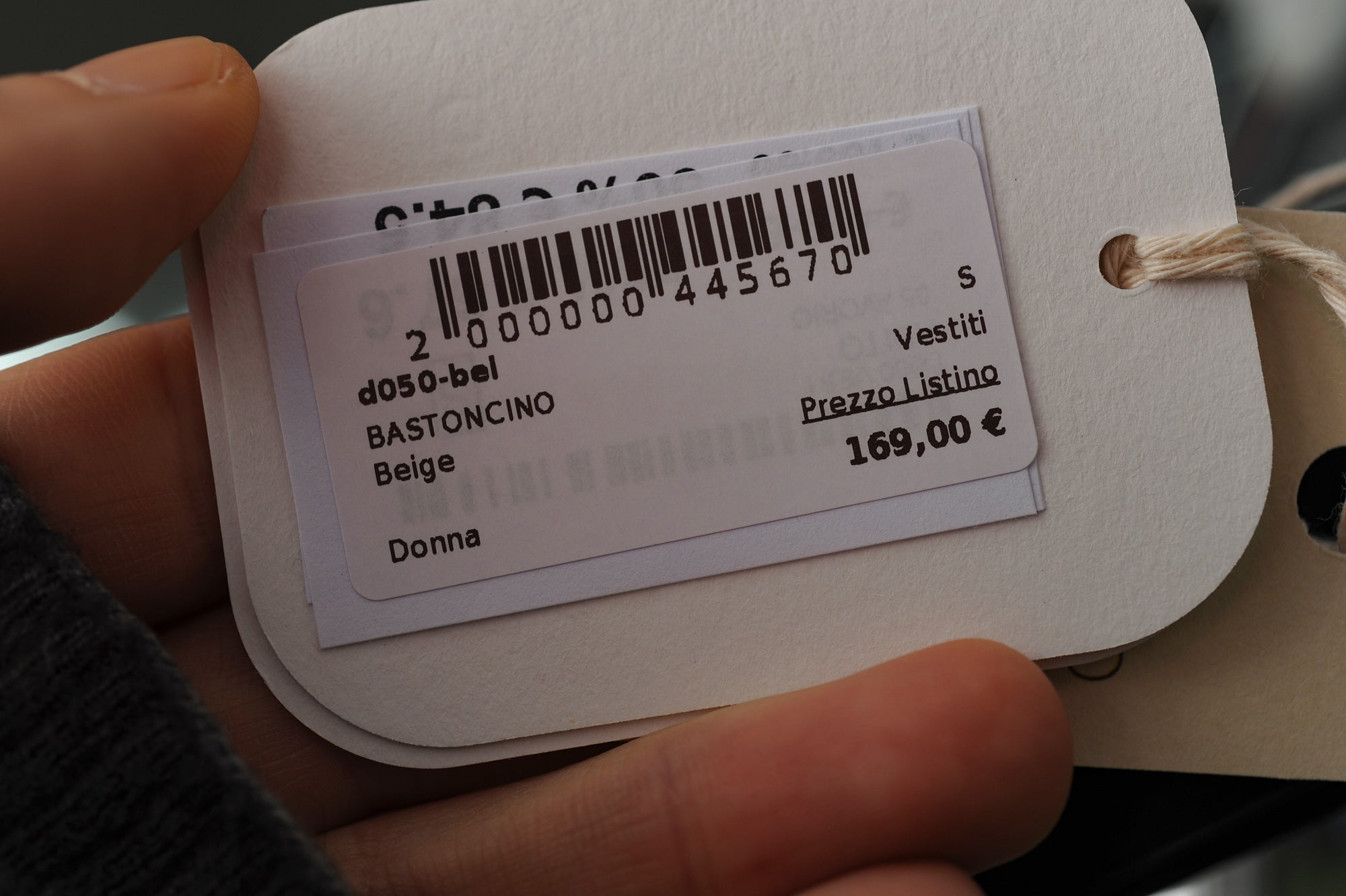 BASTONCINO Vestiti Primavera/Estate Lino