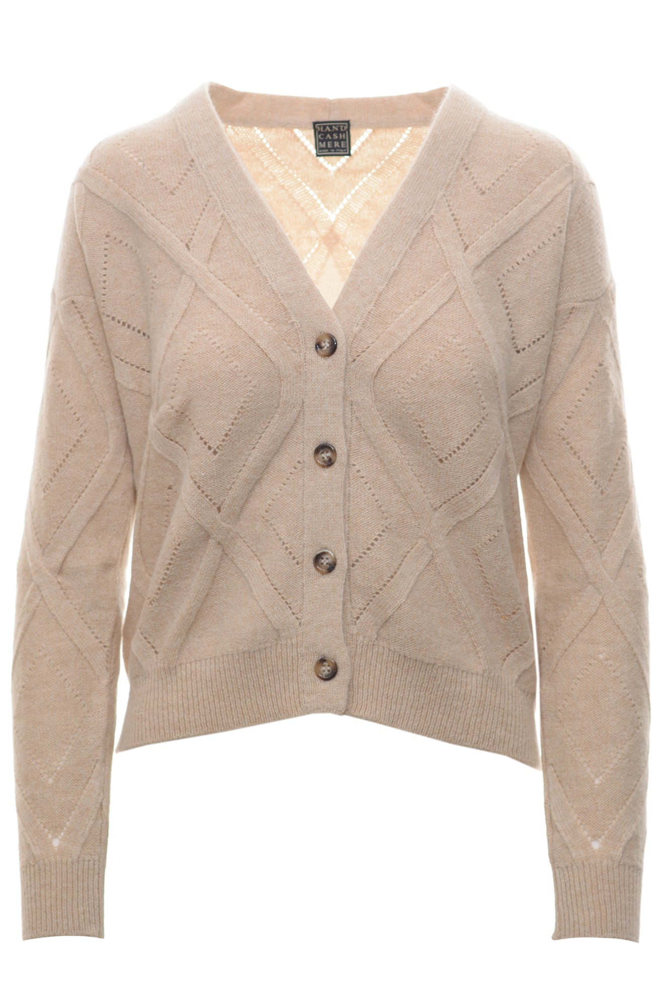 HAND Cardigan Autunno/Inverno Lana Alpaca