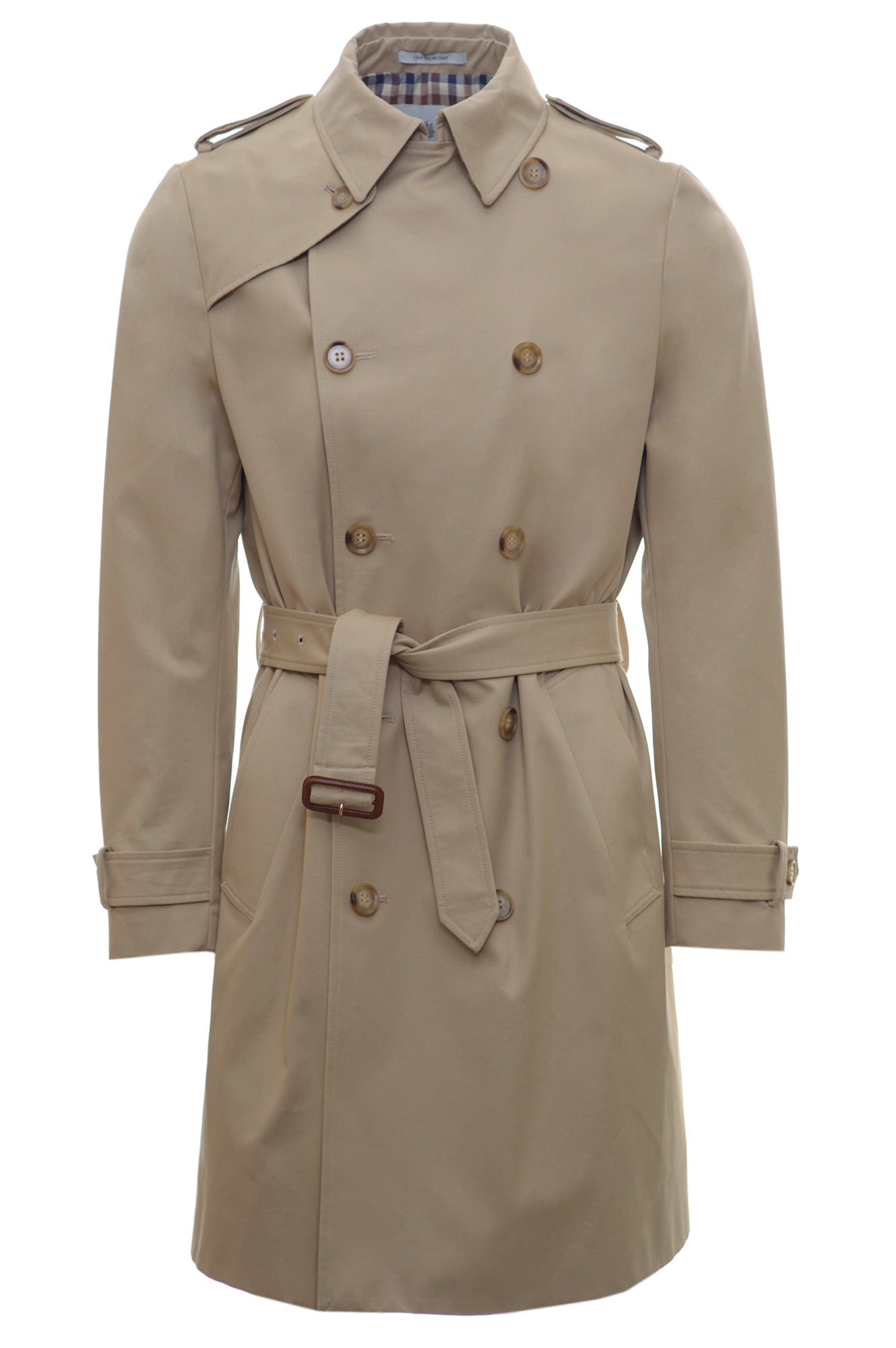 AQUASCUTUM Trench Primavera/Estate Cotone
