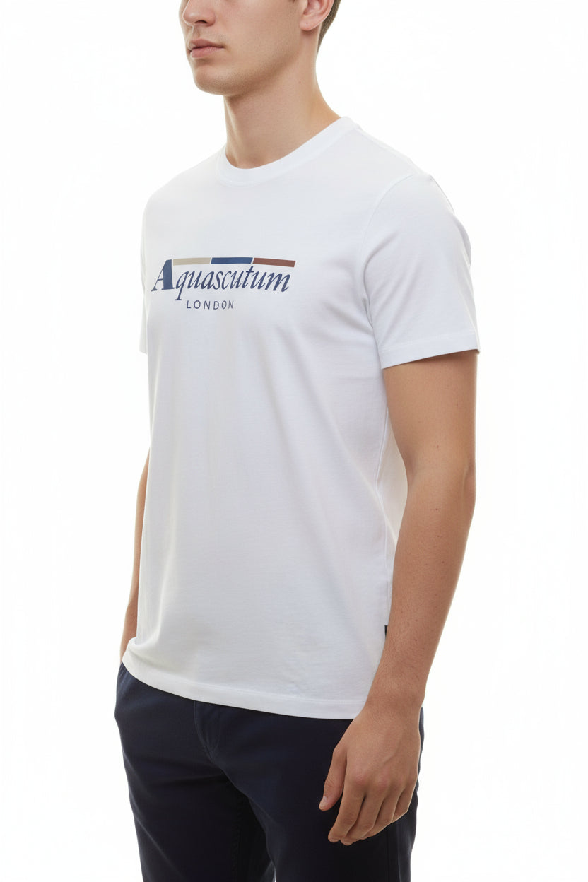 AQUASCUTUM T-shirt Primavera/Estate Cotone