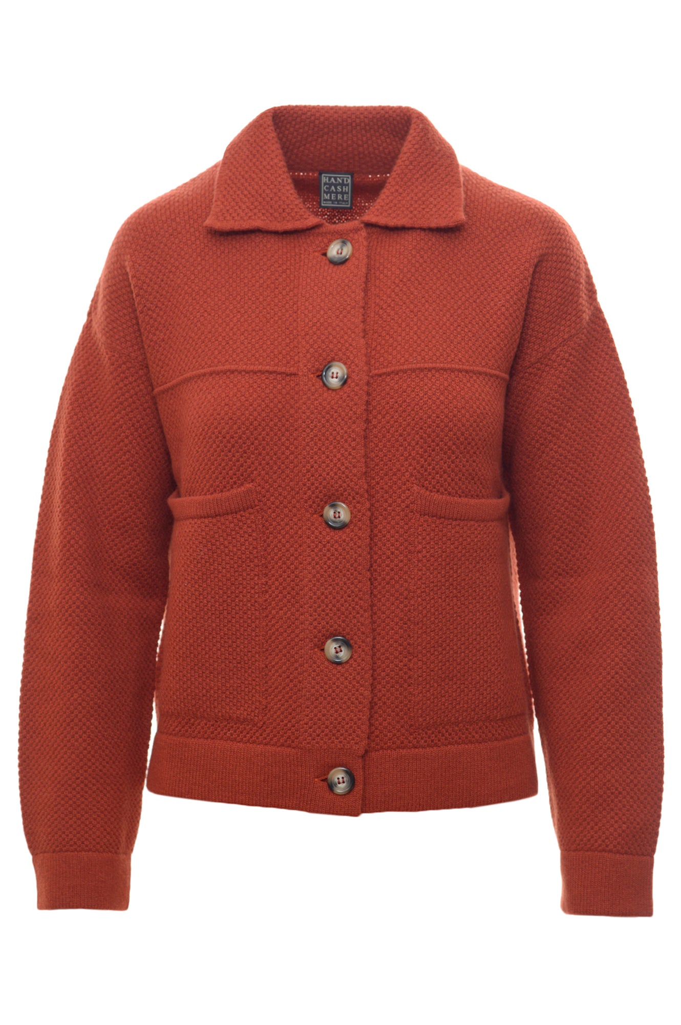 HAND Cardigan Autunno/Inverno Lana Vergine