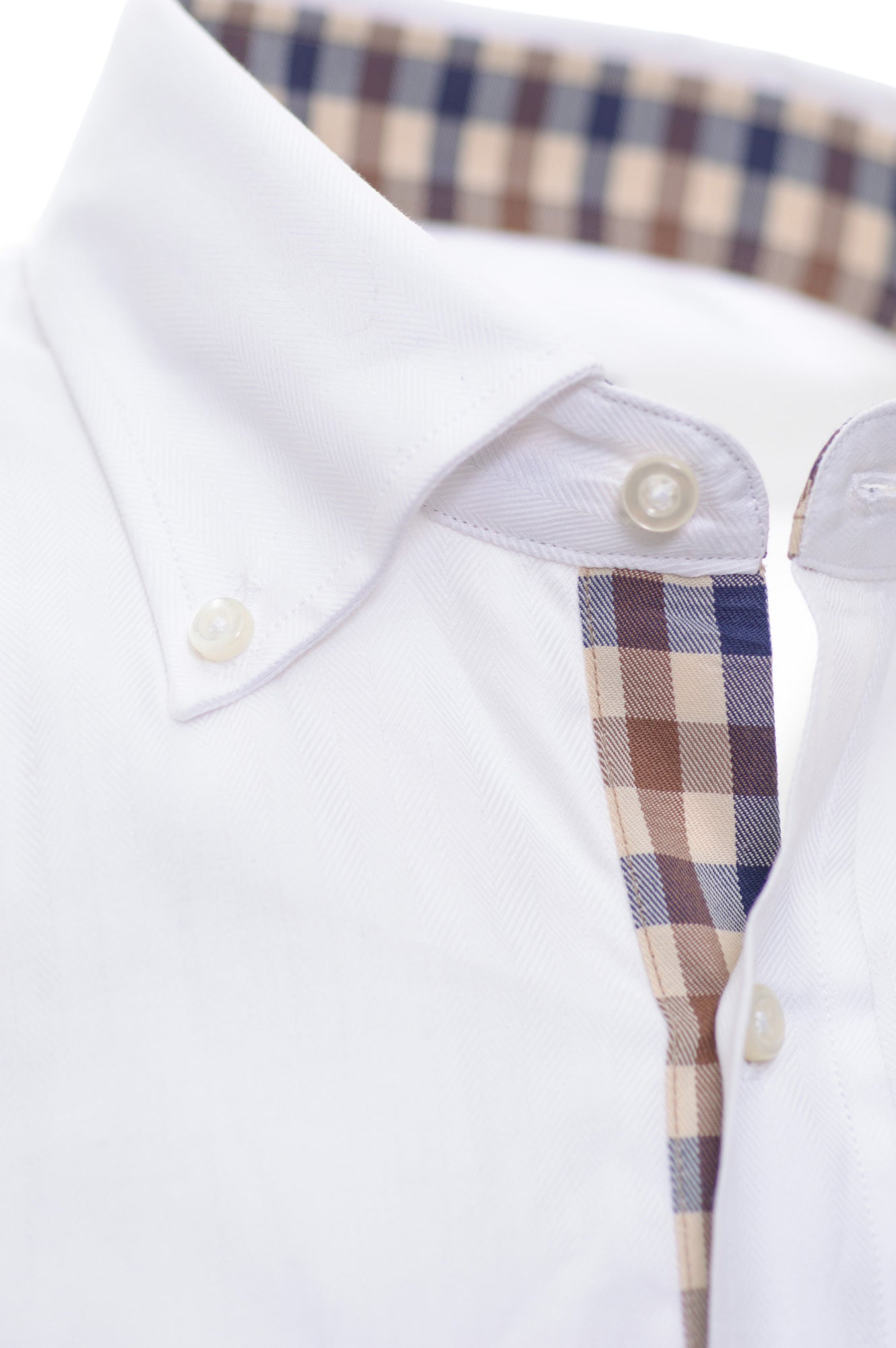 AQUASCUTUM Camicie Primavera/Estate Cotone