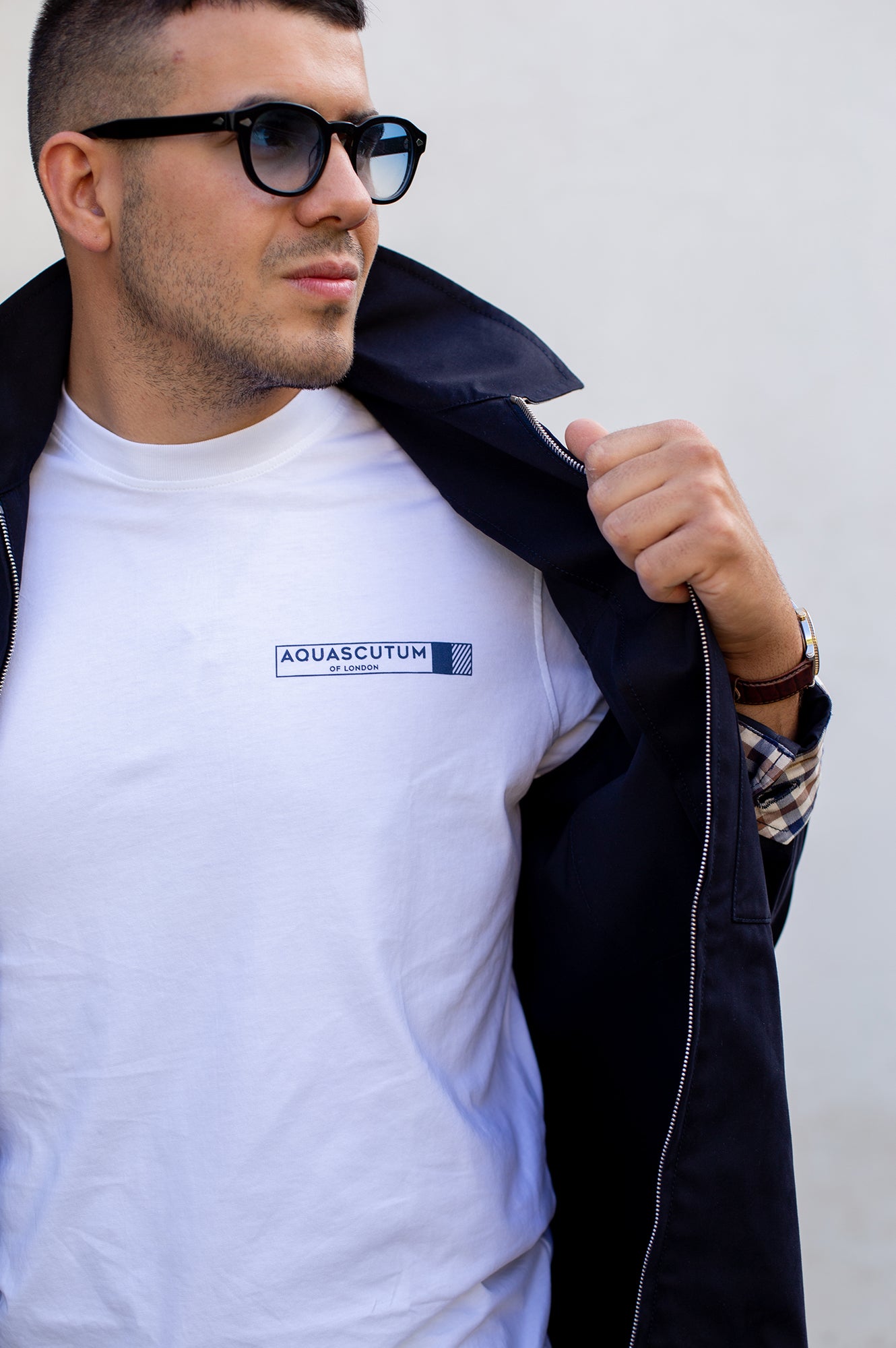 AQUASCUTUM Spring/Summer Cotton T-shirt