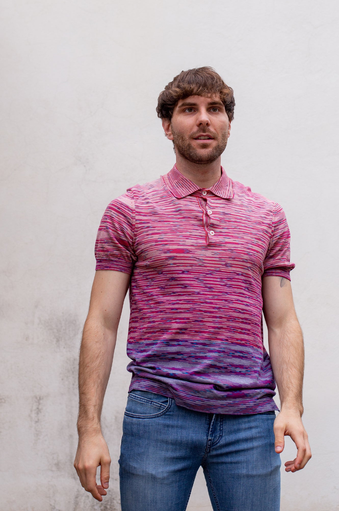 MISSONI Spring/Summer Cotton Polo Shirt