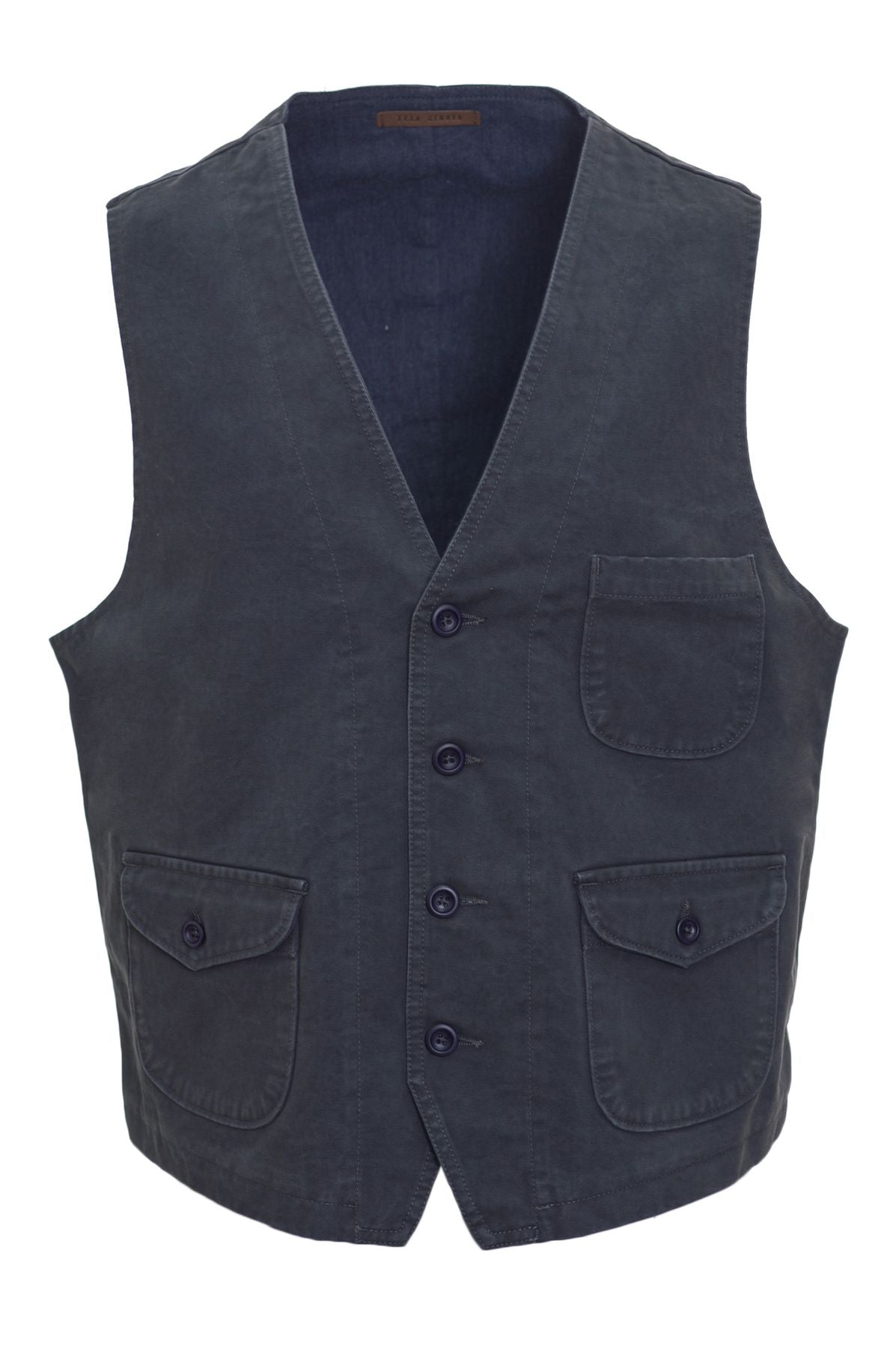 TELAGENOVA Gilet Primavera/Estate Cotone