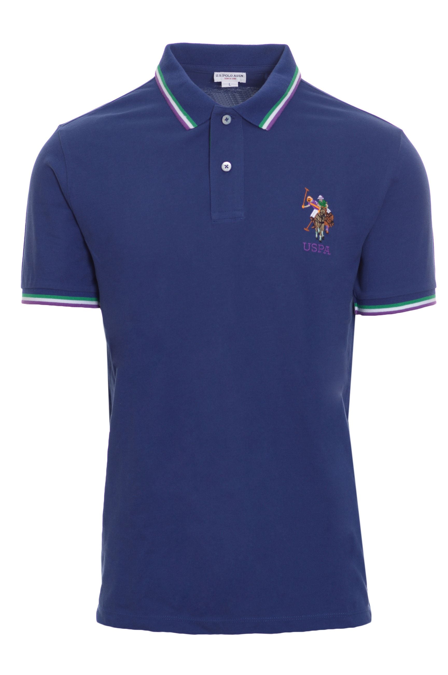 U.S.POLO Polo Primavera/Estate Cotone