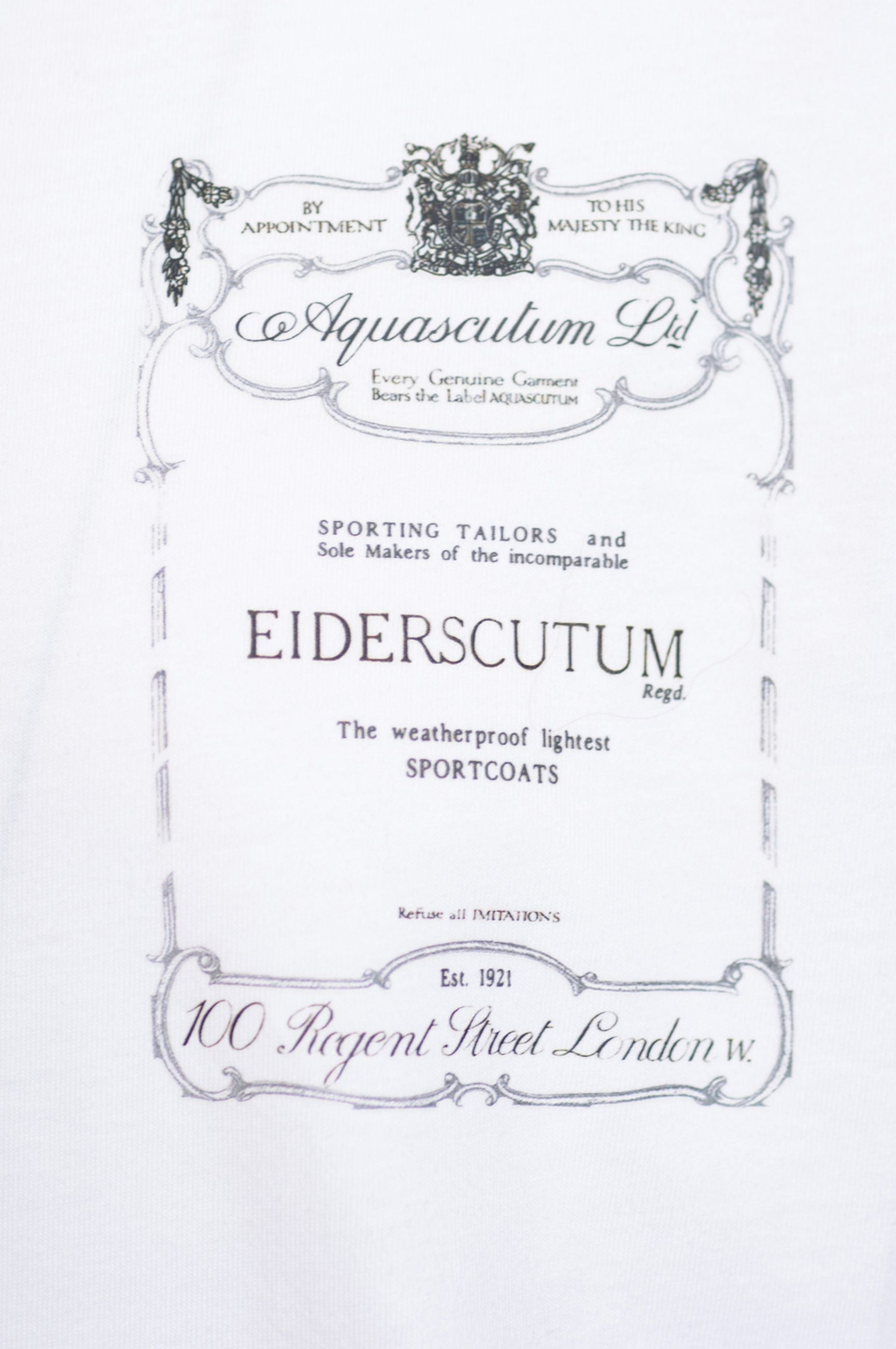 EIDERSCUTUM T-shirt Primavera/Estate Cotone