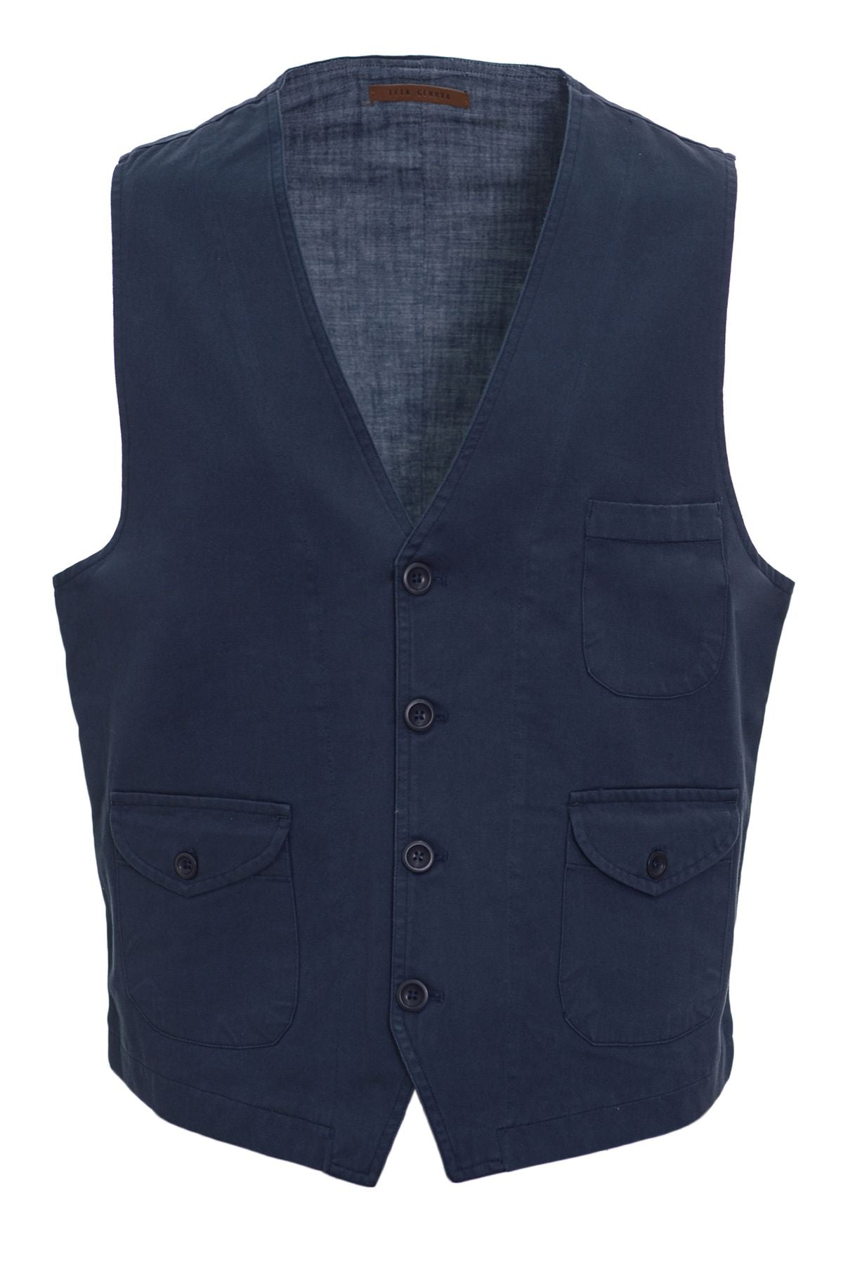 TELAGENOVA Gilet Autunno/Inverno Cotone