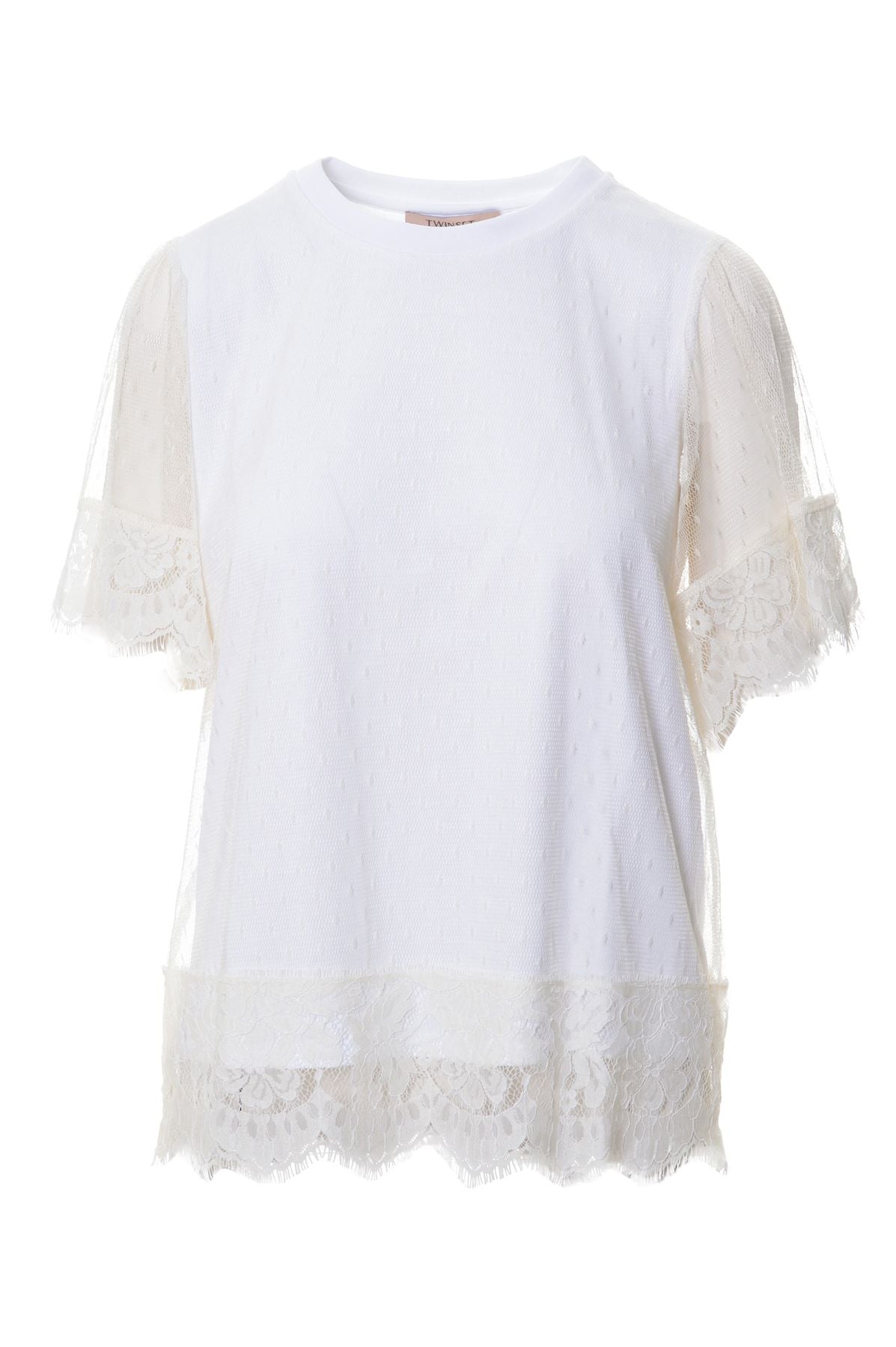 TWIN-SET Spring/Summer Cotton T-shirt